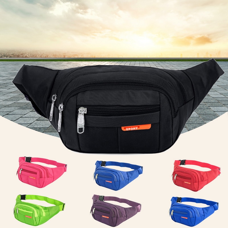 Hengreda Sport Tas  Pinggang  Selempang Waistbag Pria dan 
